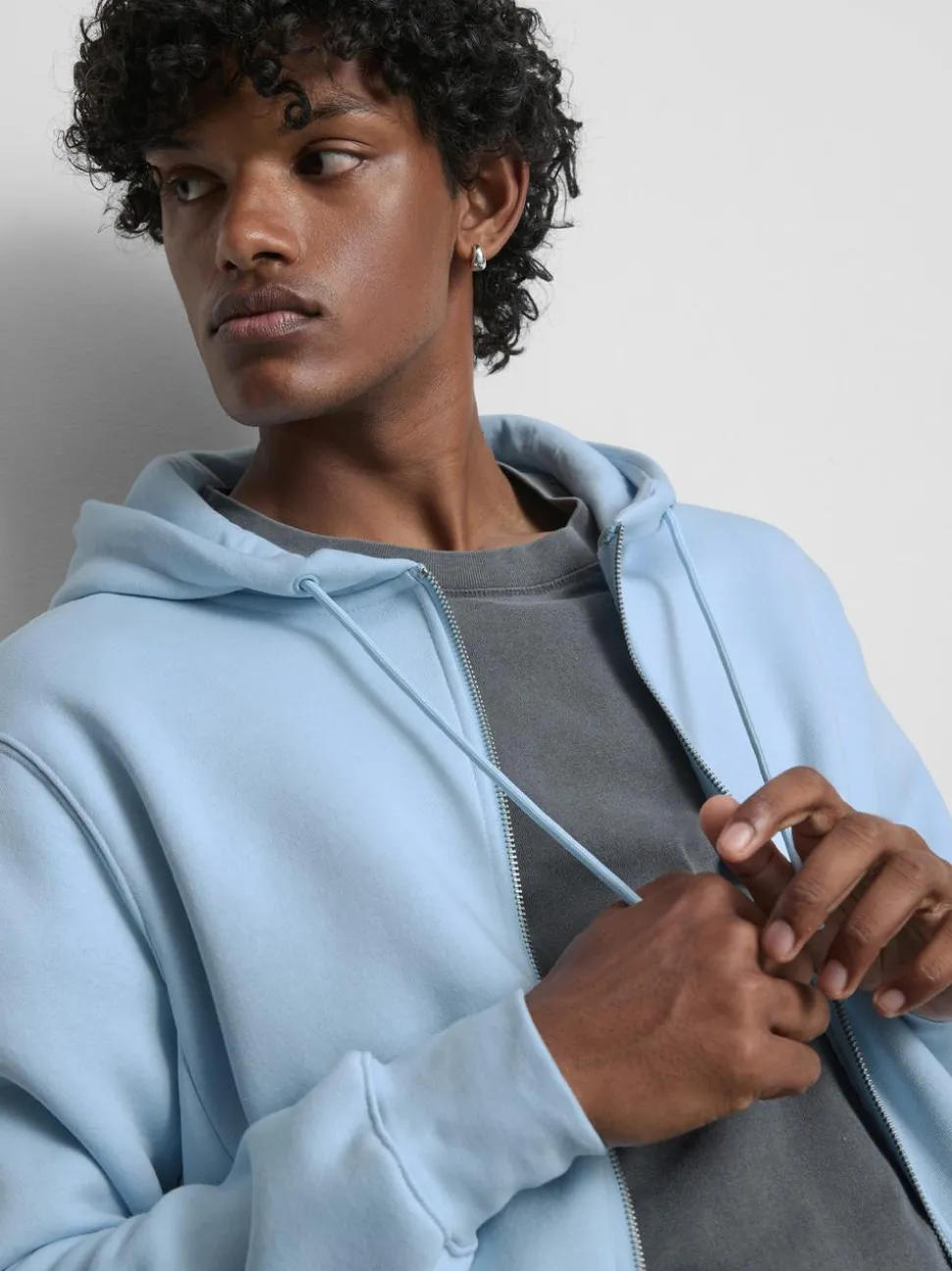 Essential-Hoodie mit Reißverschluss