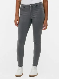 Essential Skinny-Jeans mit mittelhohem Bund | Normale Passform