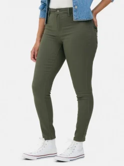 Essential Skinny-Jeans mit mittelhohem Bund | Normale Passform