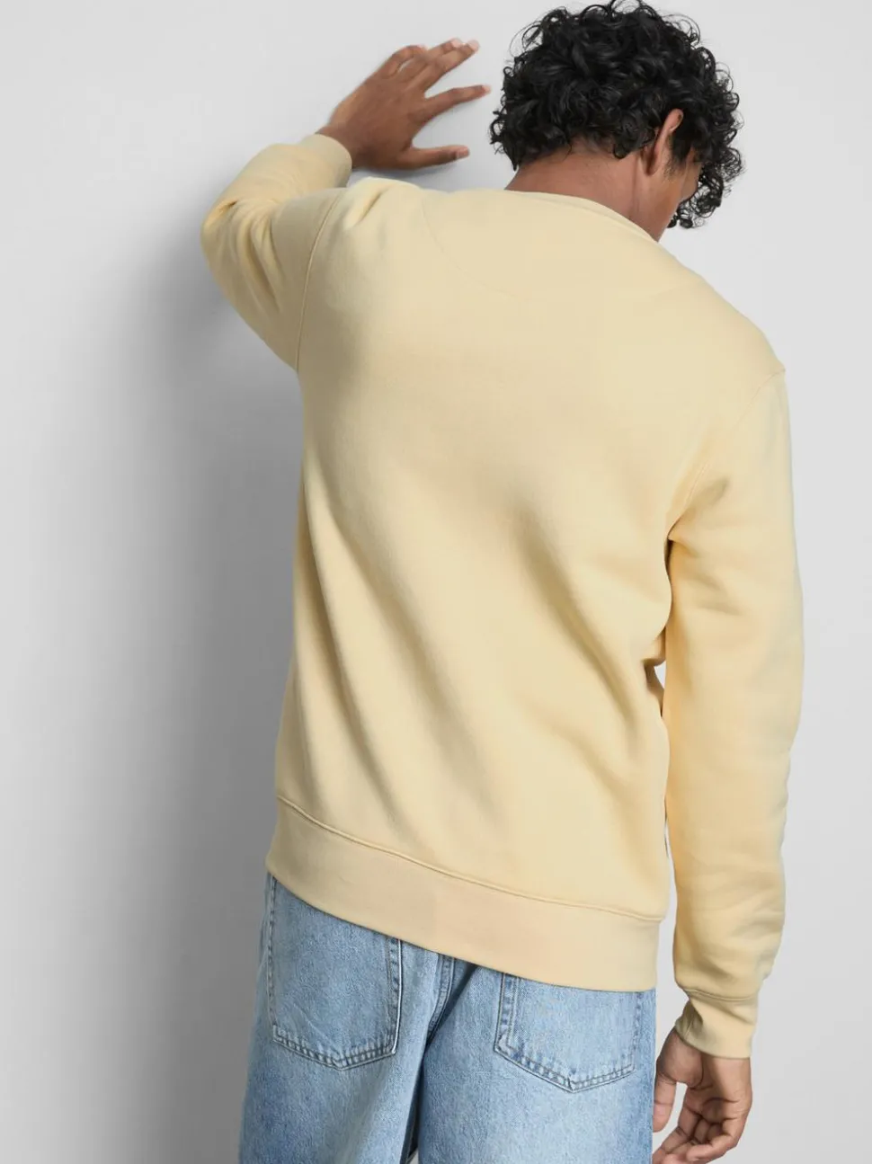 Essential-Sweatshirt mit Rundhalsausschnitt