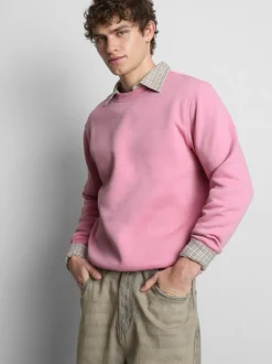 Essential-Sweatshirt mit Rundhalsausschnitt