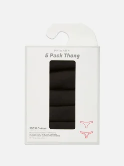 Essential Tangas, 5er-Pack