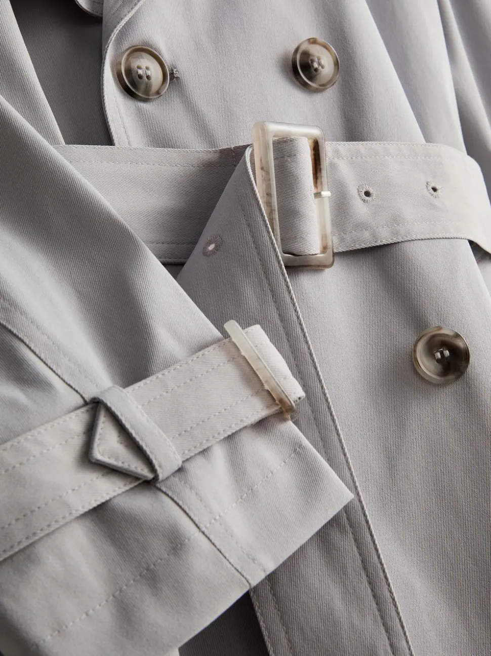 Essential-Trenchcoat mit Gürtel