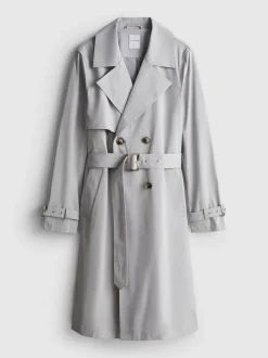 Essential-Trenchcoat mit Gürtel