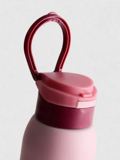 Farbblock-Trinkflasche