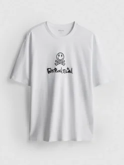 „Fatboy Slim“ T-Shirt mit Grafik