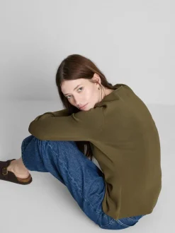 Figurbetonter, langärmeliger „The Edit“ Cardigan