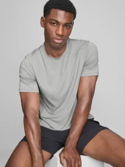Fitness-T-Shirt mit Einsätzen