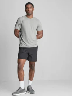Fitness-T-Shirt mit Einsätzen