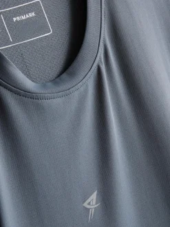 Fitness-T-Shirt mit Einsätzen