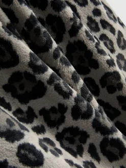 Flauschige „Bratz“ Schlafanzughose mit Leopardenmuster