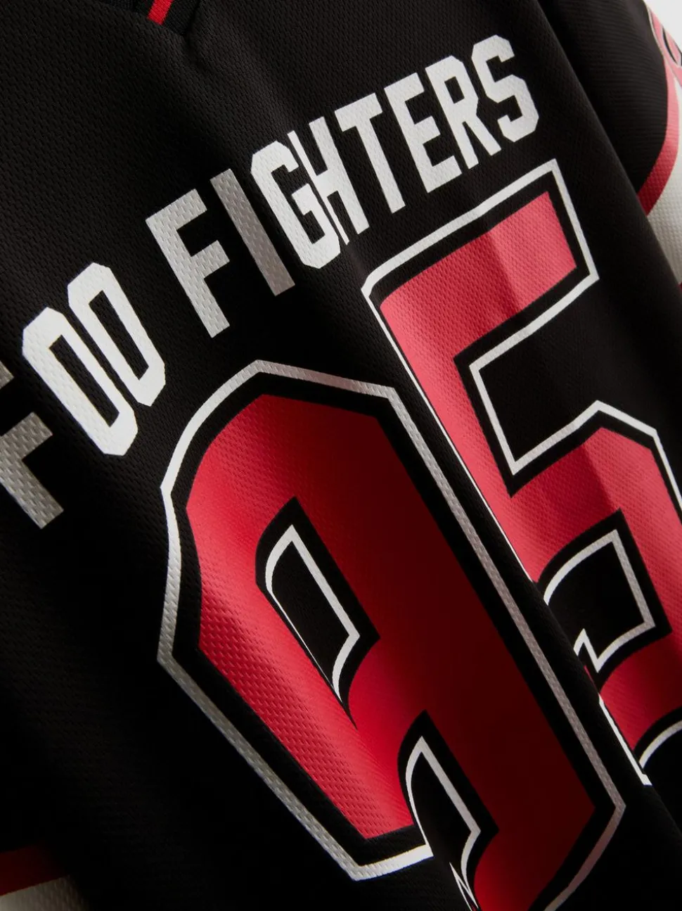 „Foo Fighters“ Trikot aus Netzstoff