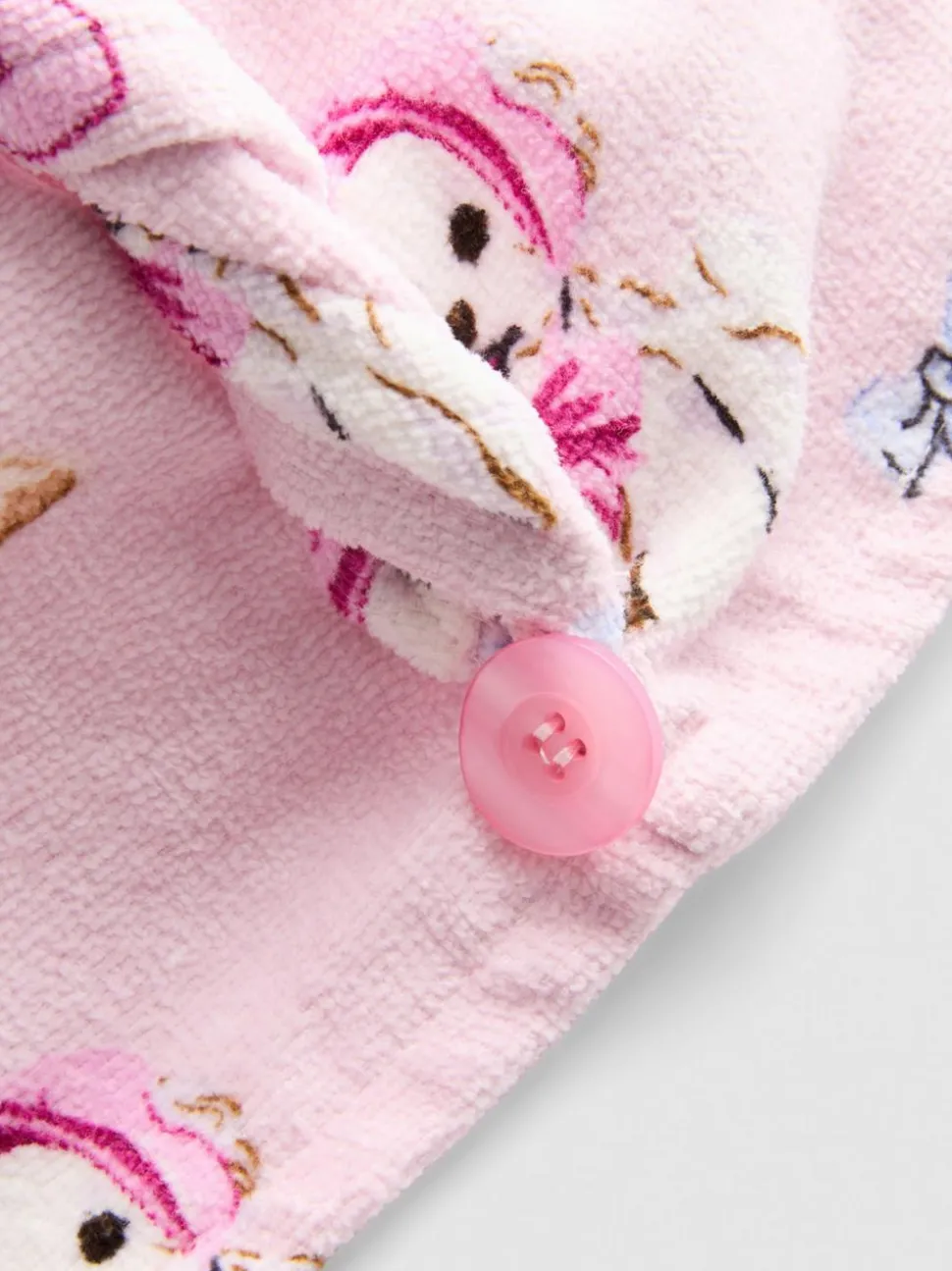 Frottee-Haarturban mit Muster