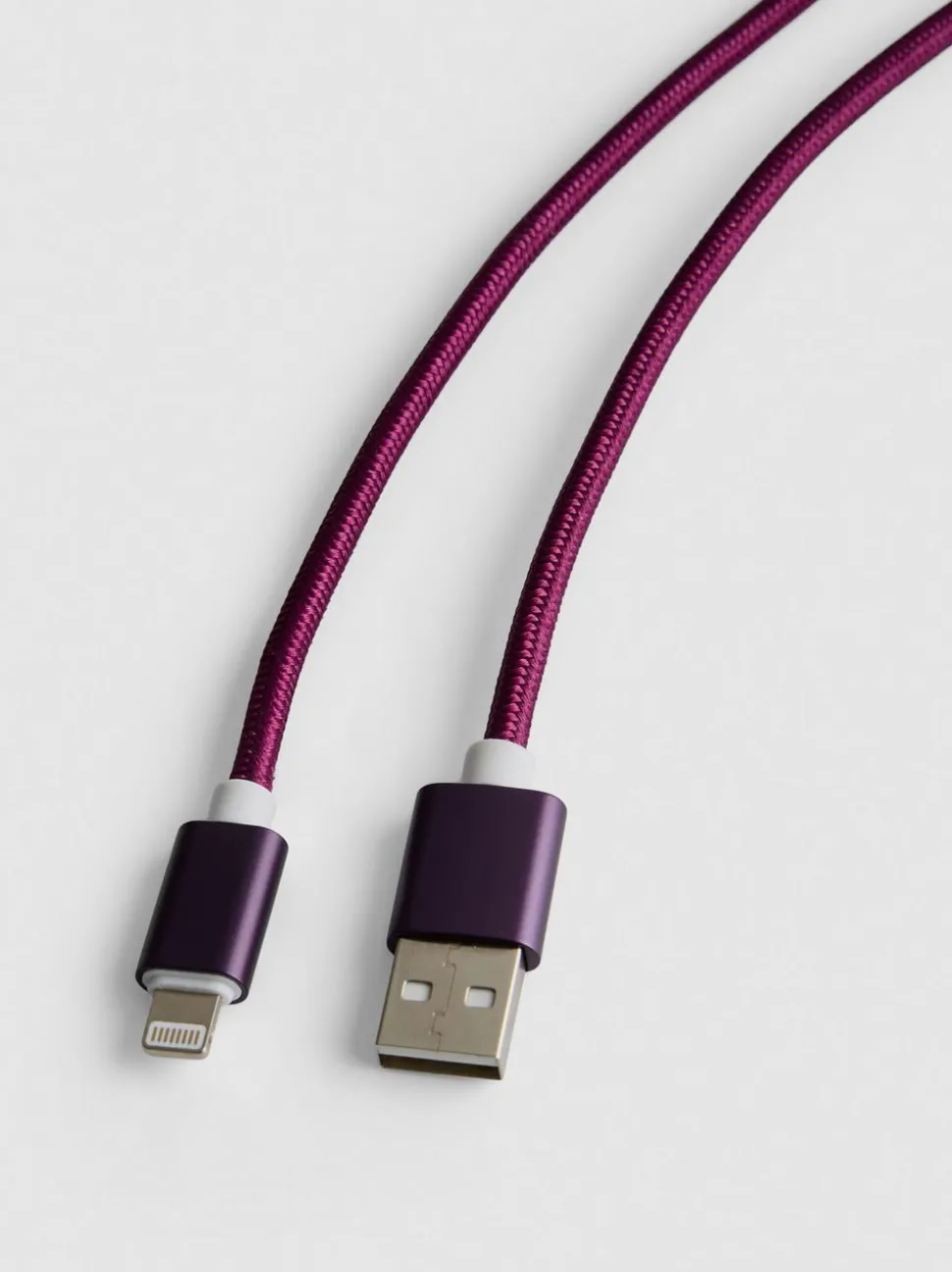 Geflochtenes USB-A- auf Lightning-Kabel, 2 m