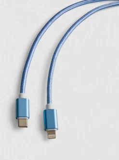 Geflochtenes USB-A- auf Lightning-Kabel, 2 m