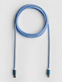 Geflochtenes USB-A- auf Lightning-Kabel, 2 m