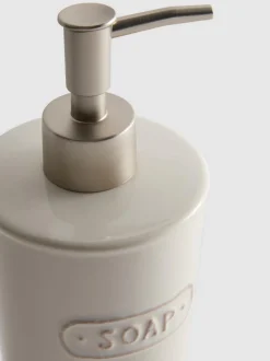 Geprägter Keramik-Seifenspender