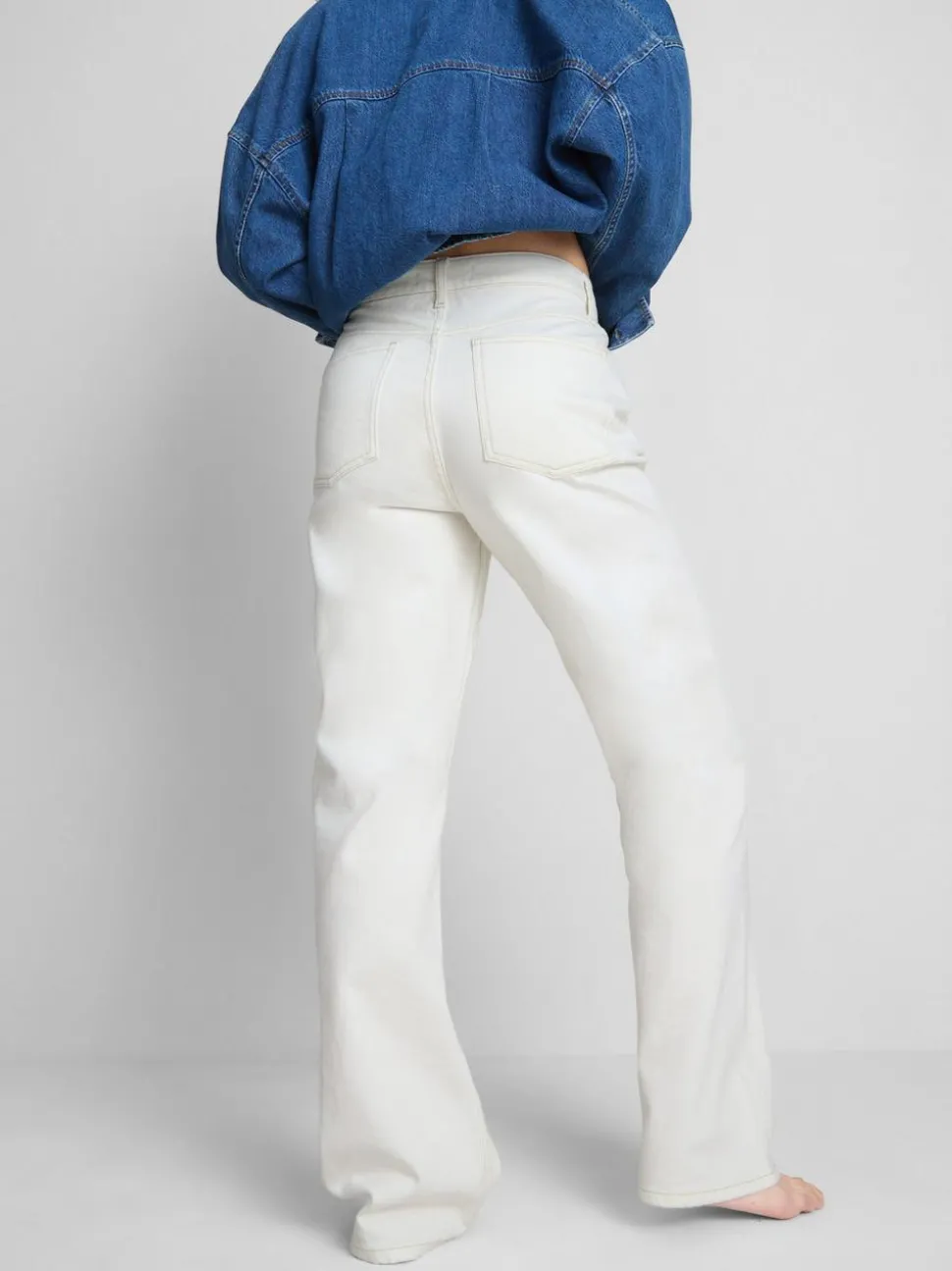 Gerade geschnittene Jeans aus Baumwolldenim