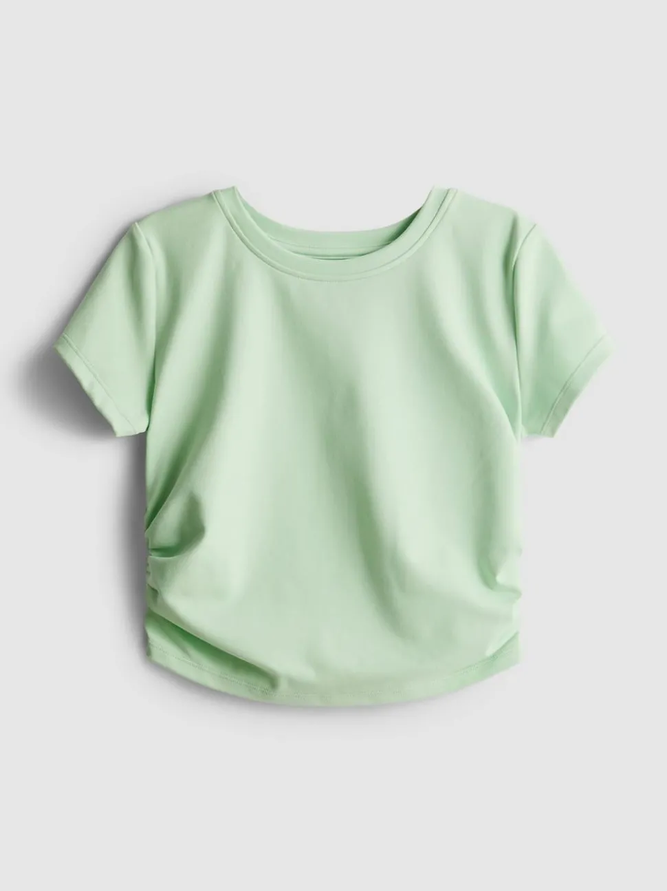 Gerafftes Active-T-Shirt