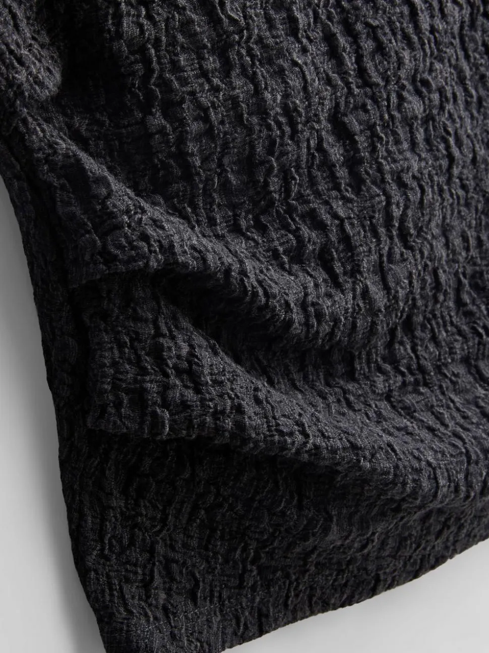 Gerafftes Top in Knitteroptik