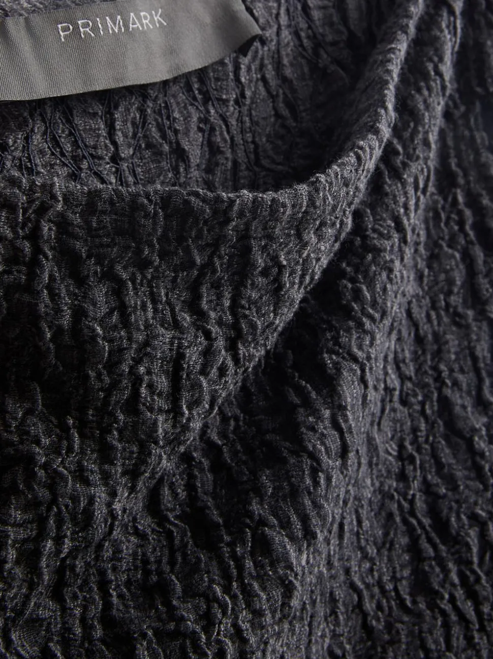 Gerafftes Top in Knitteroptik