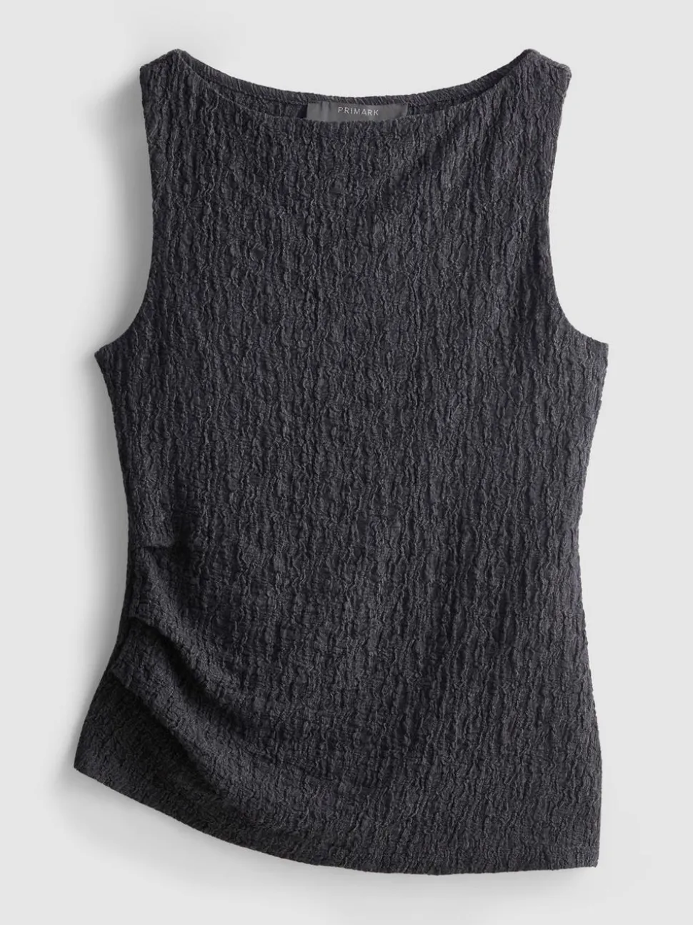 Gerafftes Top in Knitteroptik