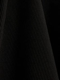 Gerippte Hose mit Schlag