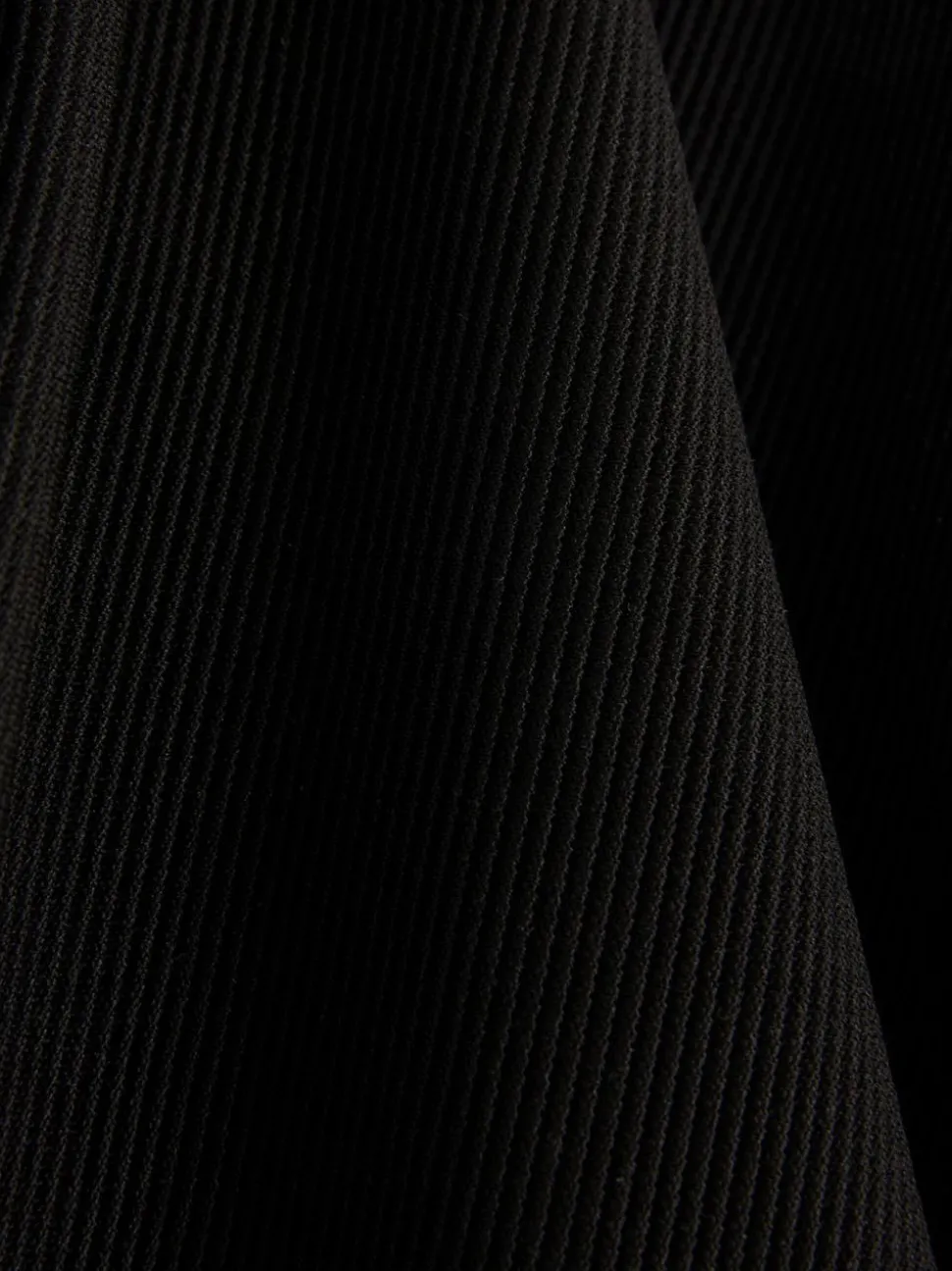 Gerippte Hose mit Schlag