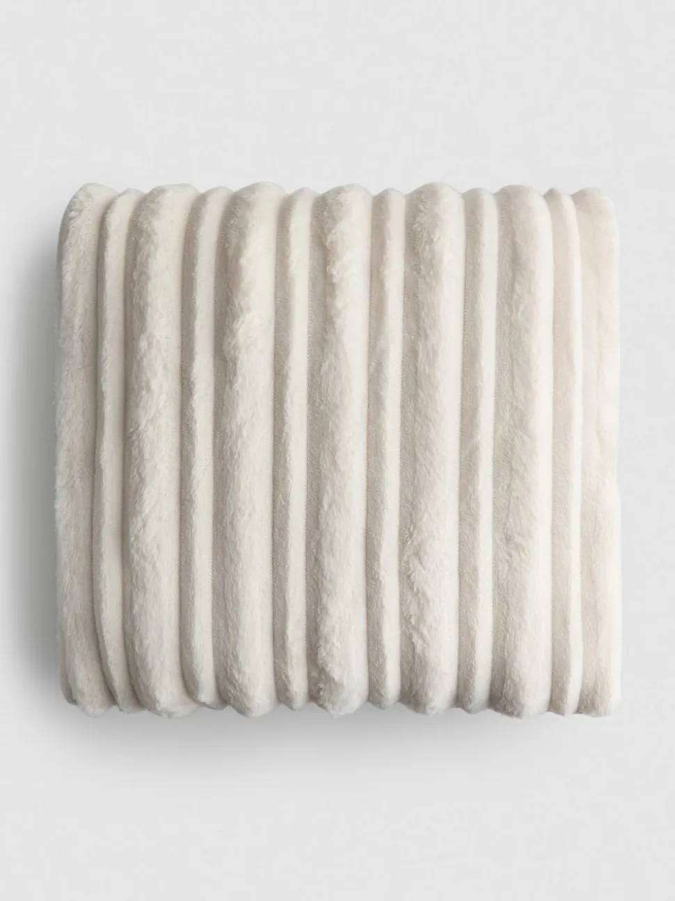 Gerippte Kissenbezüge, 2er-Pack