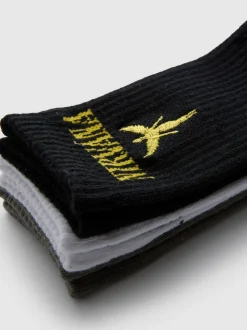 Gerippte „Nirvana“ Socken, 3er-Pack