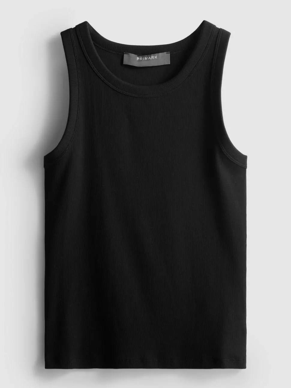 Geripptes Racerback-Top mit hohem Baumwollanteil