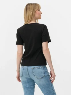Geripptes Stilltop