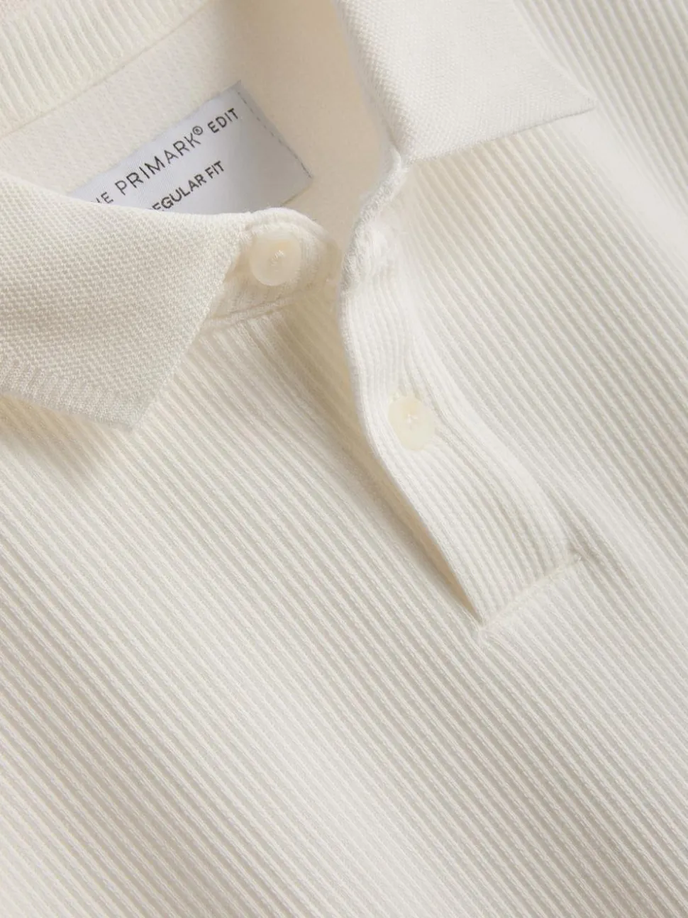 Geripptes „The Edit“ Poloshirt