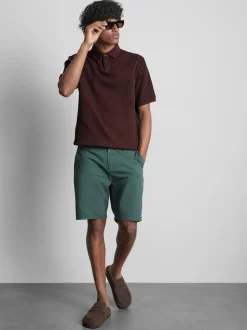 Geripptes „The Edit“ Poloshirt
