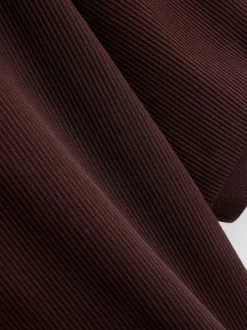 Geripptes „The Edit“ Poloshirt