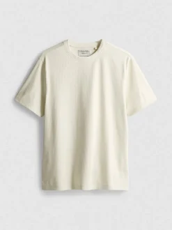 Geripptes „The Edit“ T-Shirt mit Rundhalsausschnitt
