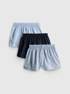 Gestreifte Boxershorts, 3er-Pack