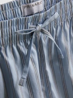 Gestreifter Schlafanzug mit Shorts