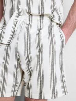 Gestreifte Schlafanzugshorts