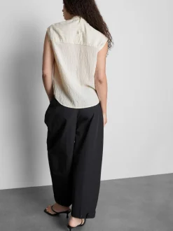 Gestreifte „The Edit“ Bluse zum Binden