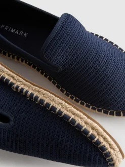 Gestrickte Low-Top-Espadrilles