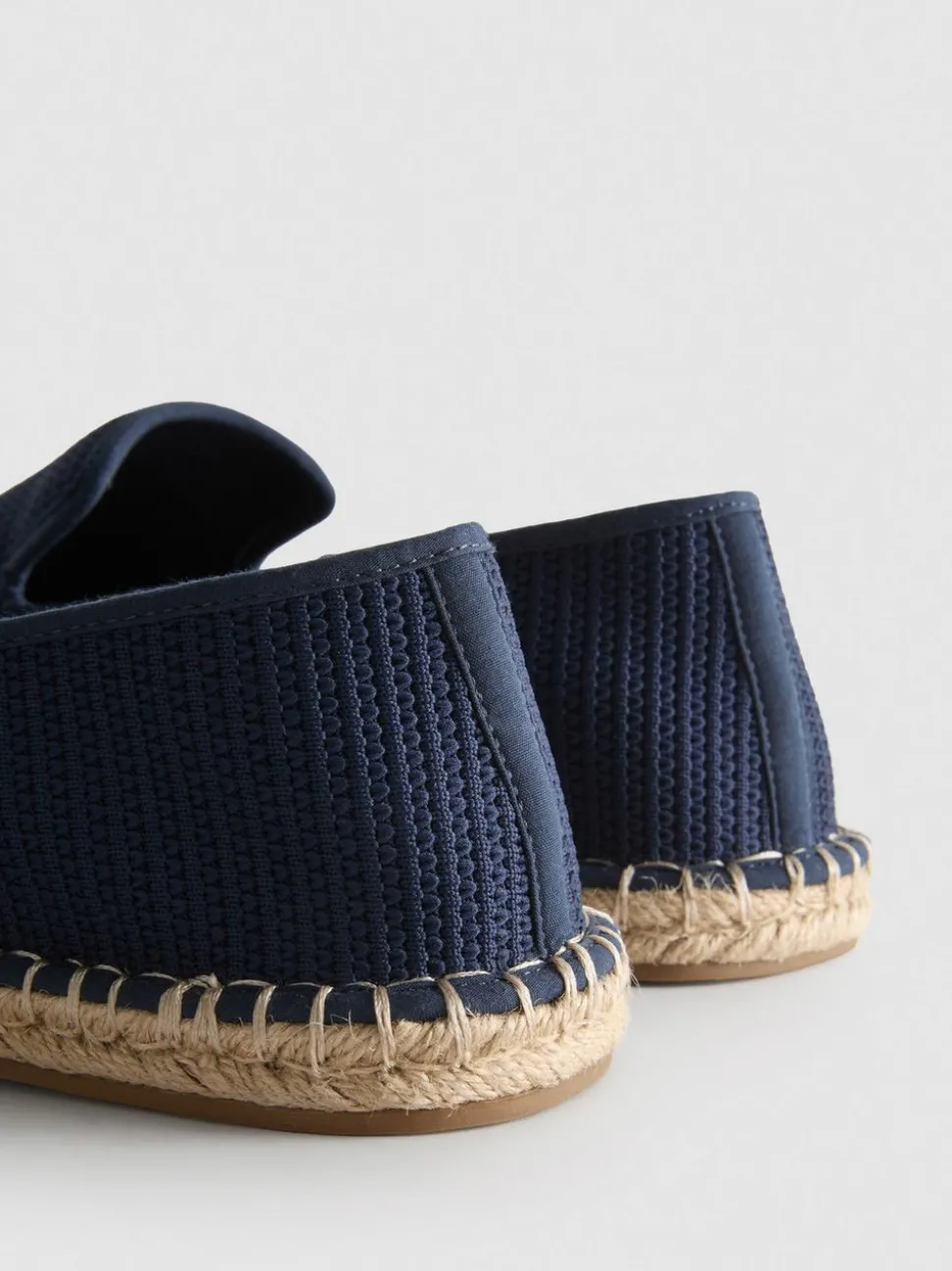 Gestrickte Low-Top-Espadrilles