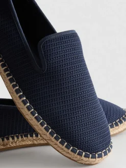 Gestrickte Low-Top-Espadrilles