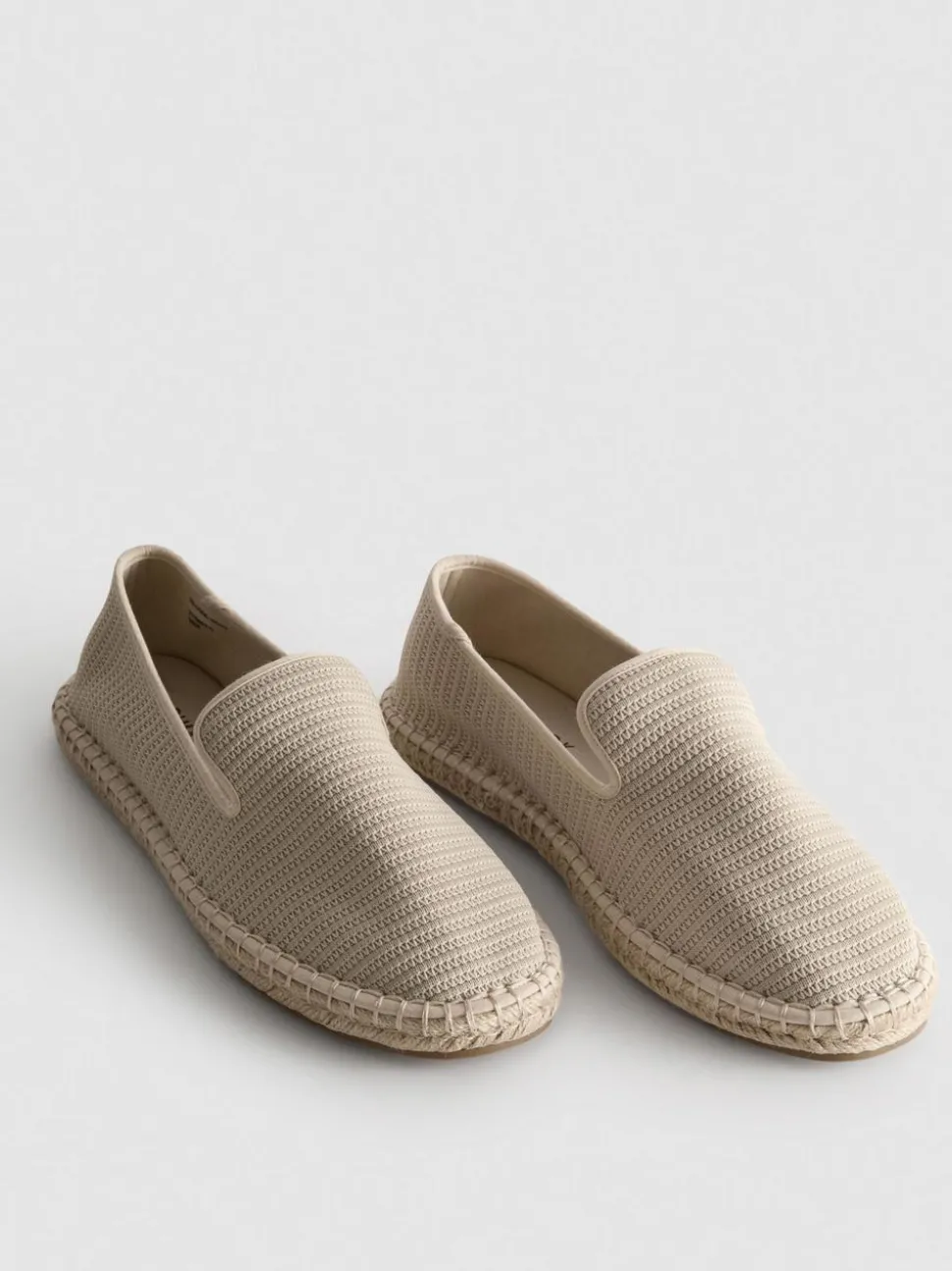Gestrickte Low-Top-Espadrilles