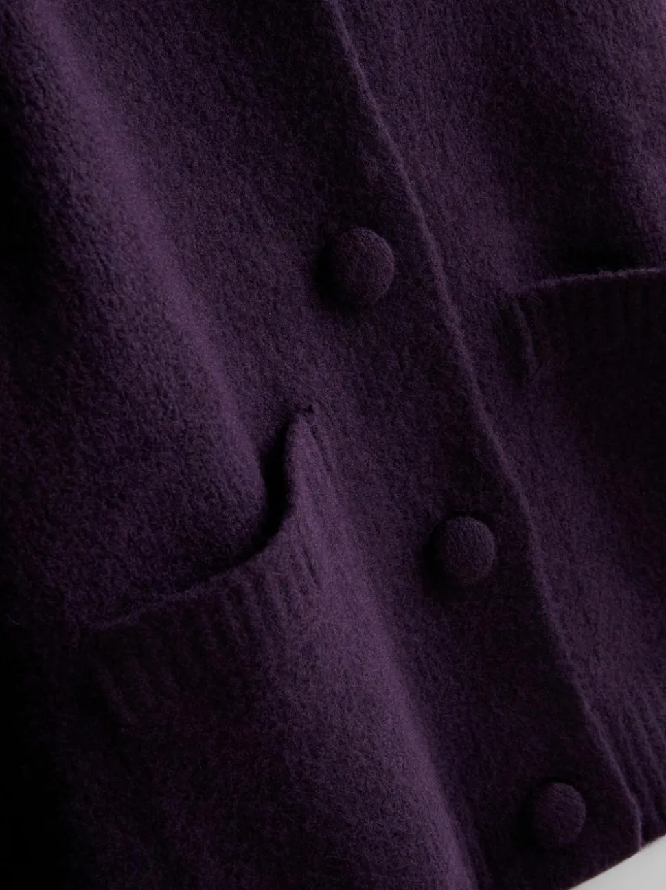 Gestrickter Bomber-Cardigan