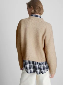 Gestrickter Bomber-Cardigan