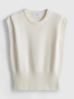 Gestricktes „By Coleen“ Tanktop mit Flügelärmeln