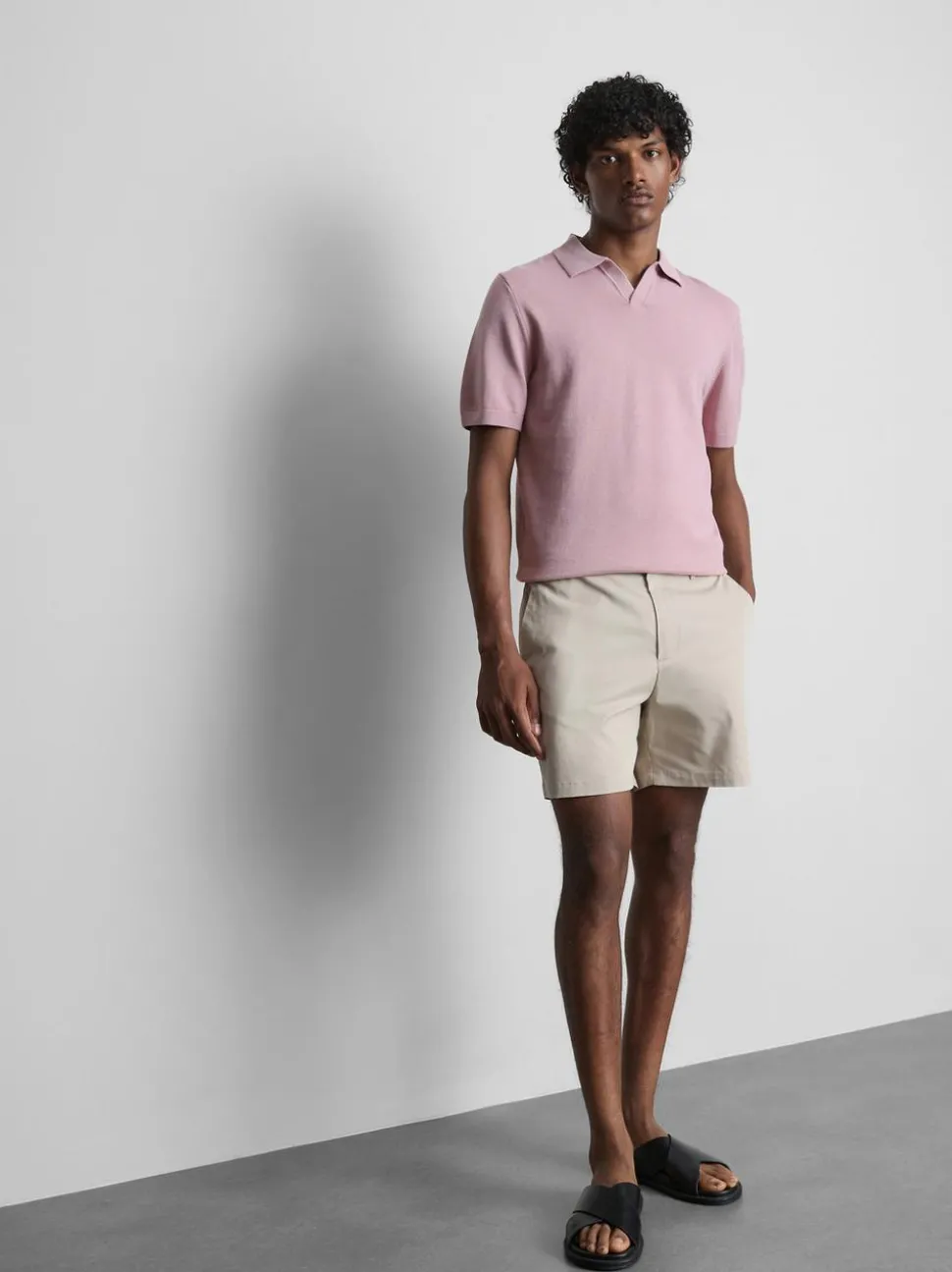 Gestricktes „The Edit“ Poloshirt