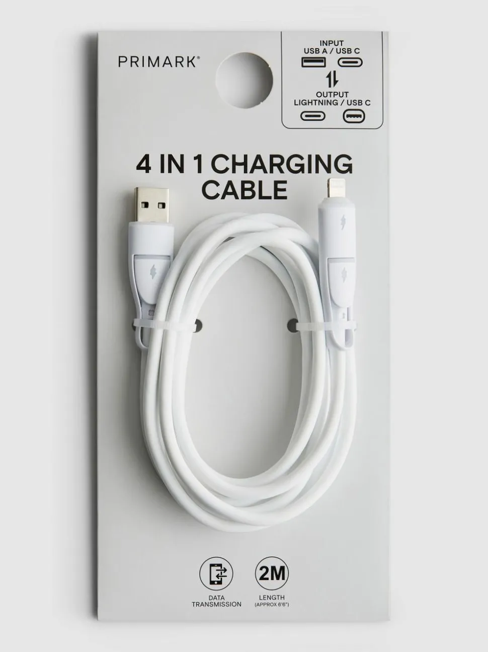 Geteiltes 4-in-1-Ladekabel