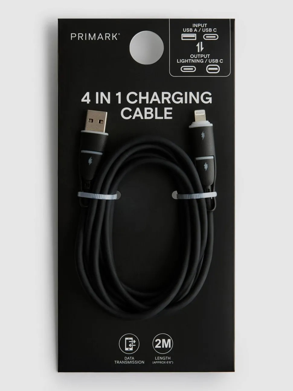 Geteiltes 4-in-1-Ladekabel